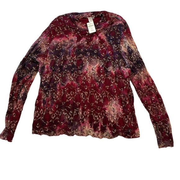 Coldwater Creek's Stunning Ombre Lace Blouse - NWT - Size 3X - Picture 3 of 8